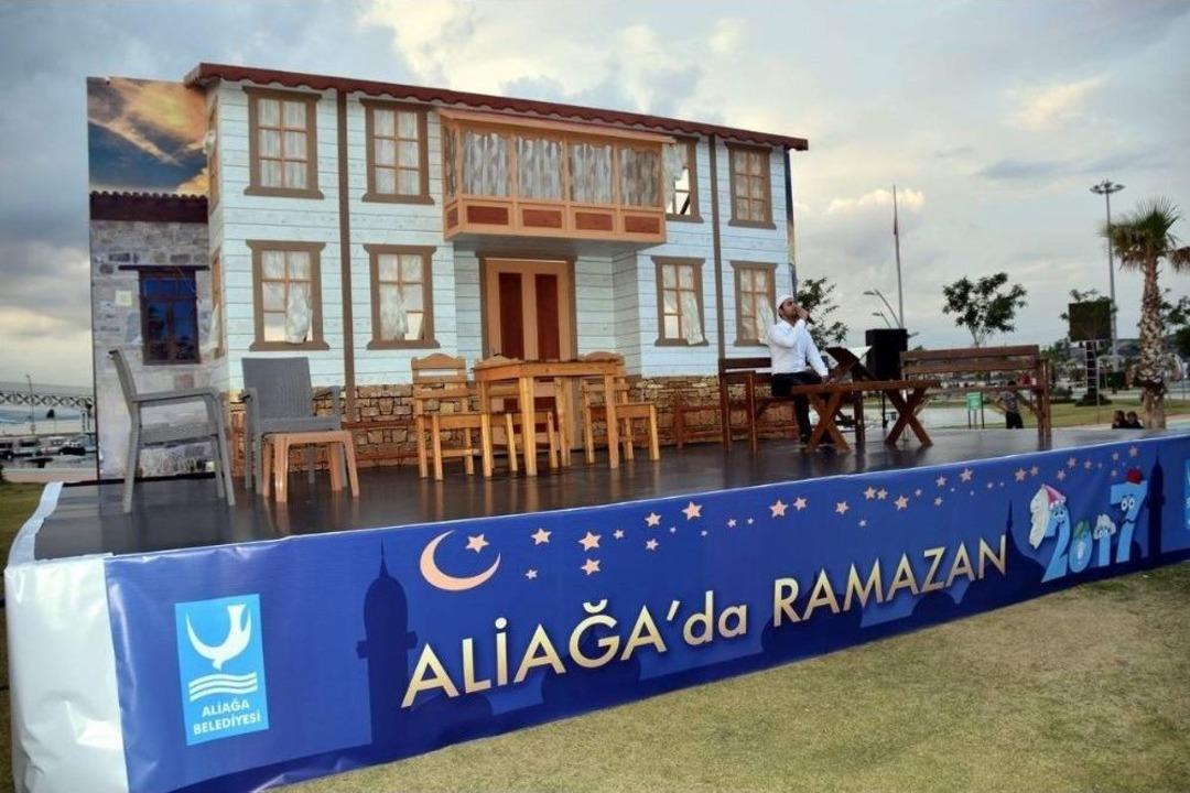 Aliağa&rsquo;da İlk İftar Yapıldı