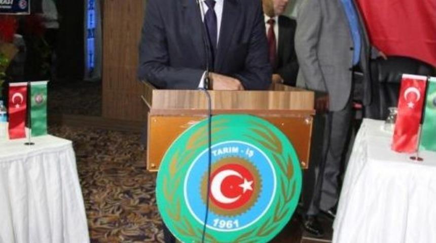 Tarım-iş Adana Şube Başkanı Hayırlı G&uuml;ven Tazeledi