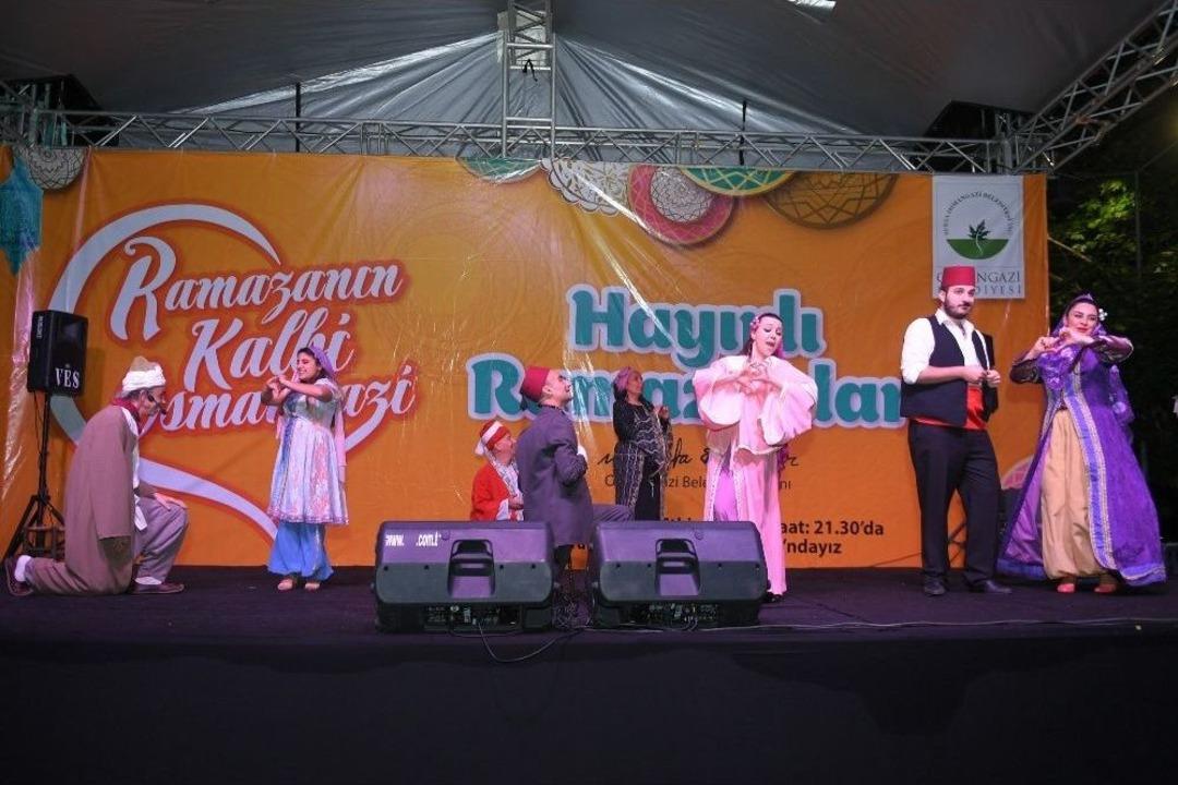 Osmangazi&rsquo;de Temaşa-i Ramazan Coşkusu