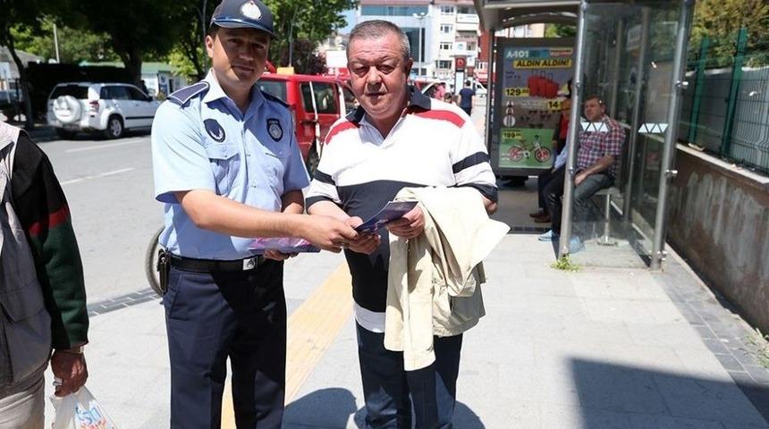 Zabıta Ekipleri ‘dilencilik Meslek Olmasın’ Sloganıyla Çalışmalarını Sürdürüyor