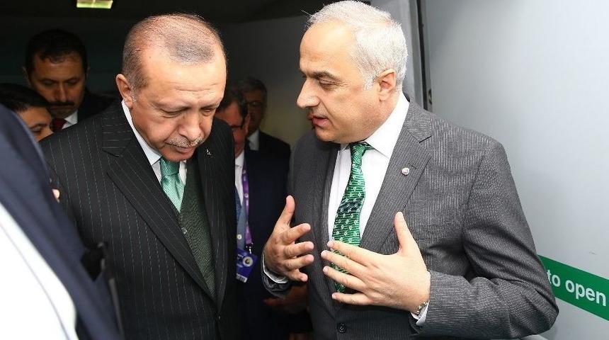 Başkan K&ouml;semusul, Cumhurbaşkanı Erdoğan&rsquo;a Sakarya&rsquo;nın Yerli Oto Hedefini Anlattı