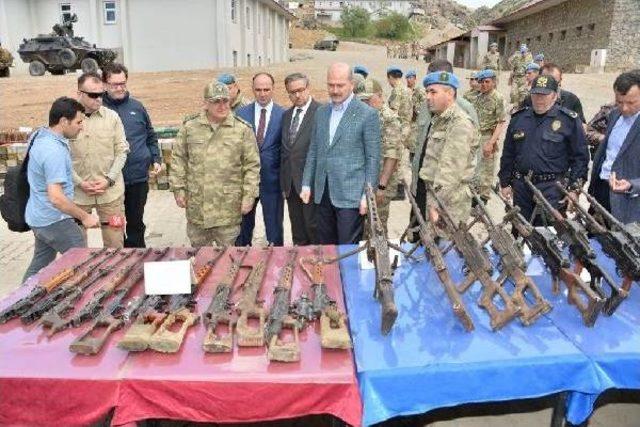 İçişleri Bakanı Soylu, Kato Dağı'nda Operasyon Bölgesinde (2)