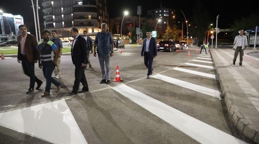 &Ccedil;ift&ccedil;i Yol &Ccedil;alışmalarını Yerinde İnceledi