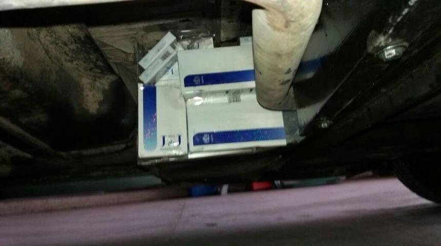 Suriyeliler 3 Bin 750 Paket Ka&ccedil;ak Sigara İle Yakalandı