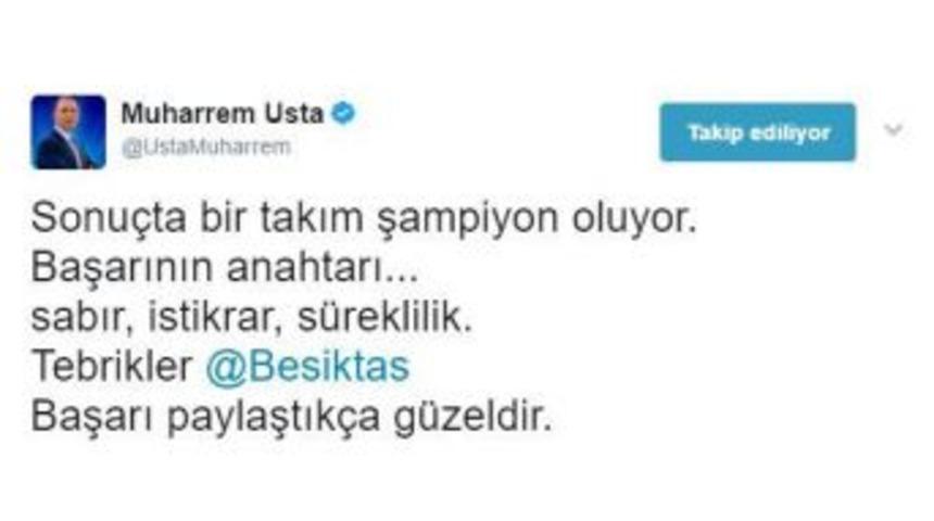 Trabzonspor Başkanı Usta&rsquo;Dan Beşiktaş&rsquo;A Kutlama