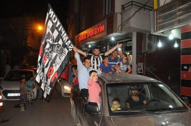 Cizre’de Beşiktaş’ın Şampiyonluk Sevinci