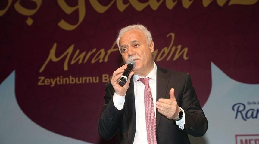 Prof. Dr. Nihat Hatipoğlu, Zeytinburnu&rsquo;nda Ramazan S&ouml;yleşisine Katıldı