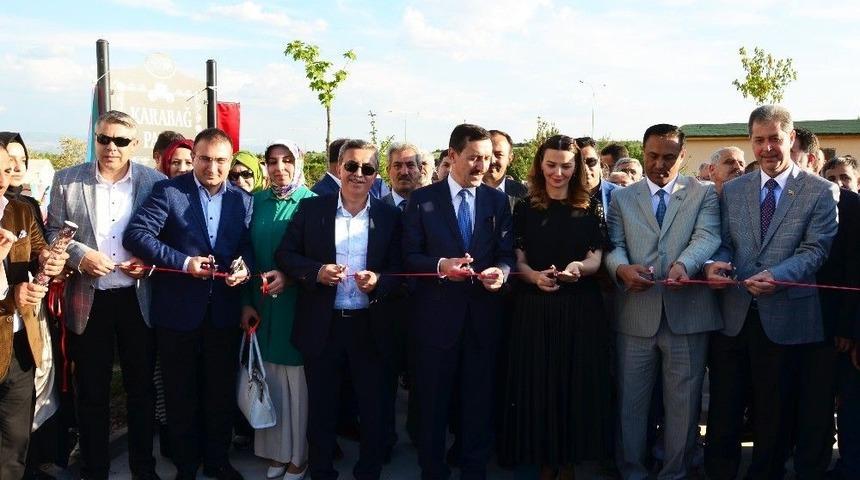 Karabağ Parkı&rsquo;nın A&ccedil;ılışına Yoğun İlgi