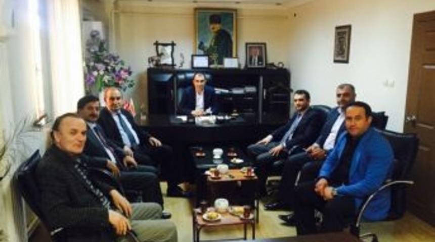 15 Temmuz Milli İrade Ve Demokrasi Derneğinden Başkan Berge’ye Ziyaret