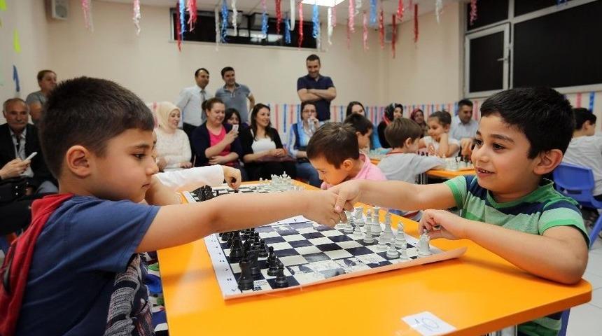 Yenimahalle&rsquo;de Anaokullar Arası &rsquo;satran&ccedil;&rsquo; Turnuvası