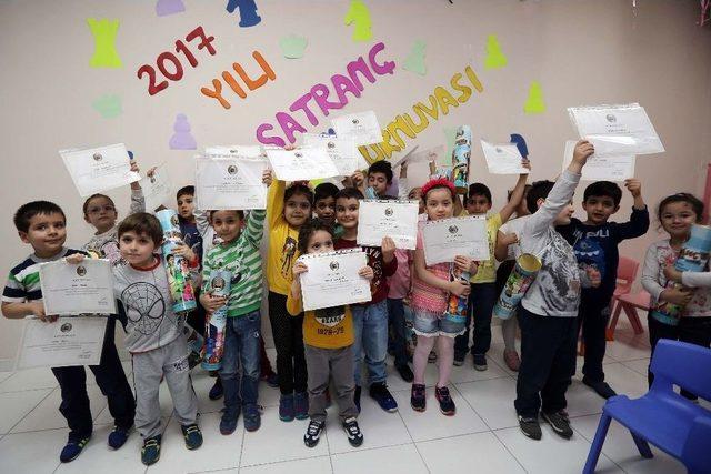 Yenimahalle’de Anaokullar Arası ’satranç’ Turnuvası