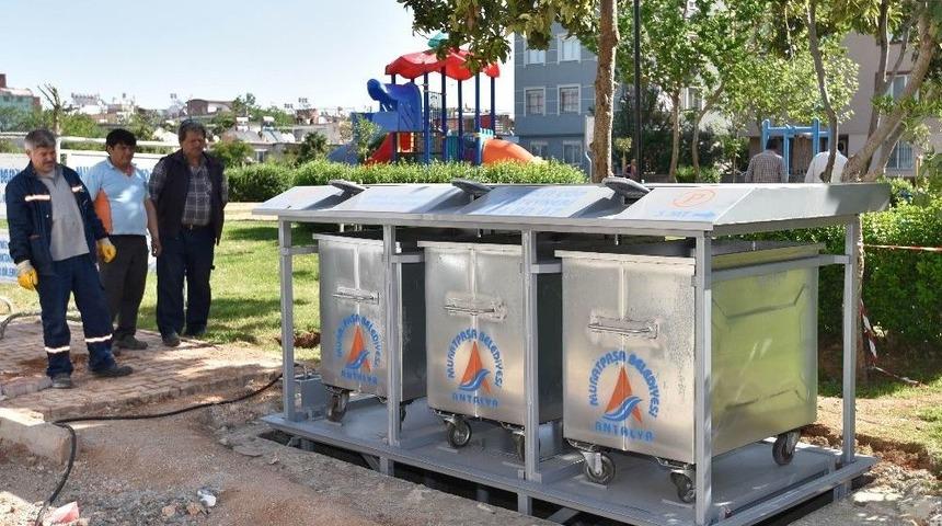 Muratpaşa&rsquo;da 2 Bin 686&rsquo;ncı Konteyner Yeraltında