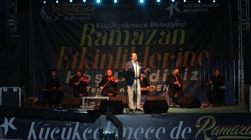 K&uuml;&ccedil;&uuml;k&ccedil;ekmece&rsquo;de Ramazan Etkinlikleri Ahmet &Ouml;zhan Konseriyle Başladı