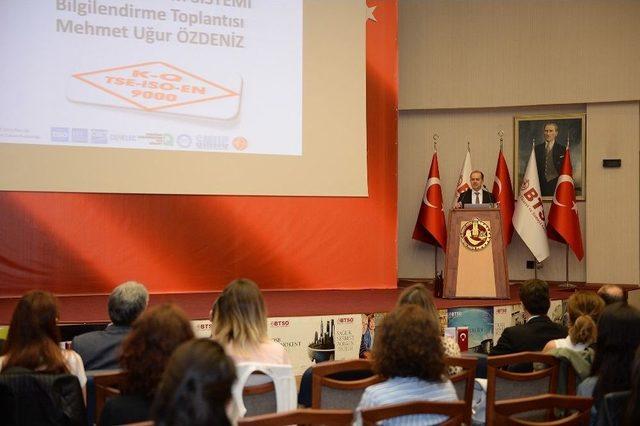 Btso Akademi ’eğitim Fabrikası’ Gibi Çalışıyor