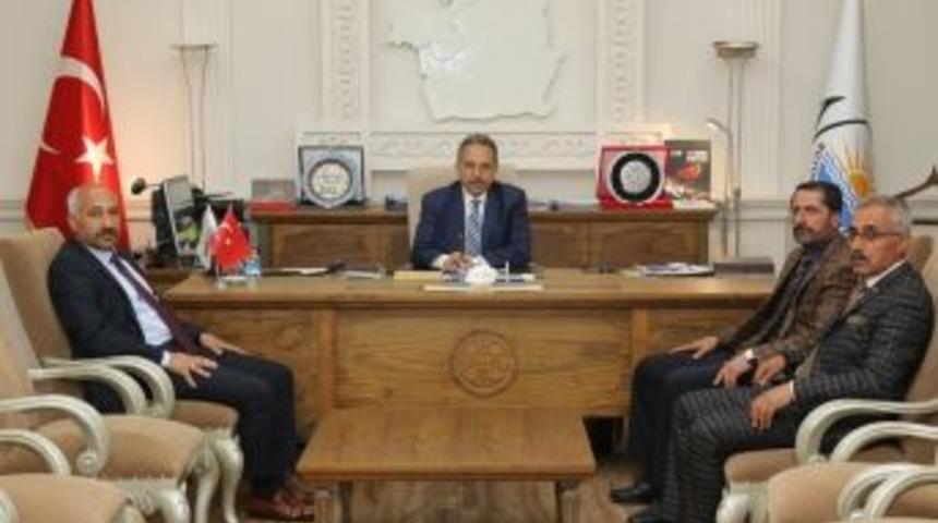 Mhp’den Genel Sekreter Yalçın’a Ziyaret