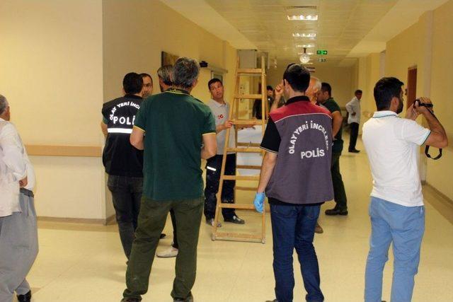 Hastanede Tedavi Gören Hastaya Silahlı Saldırı