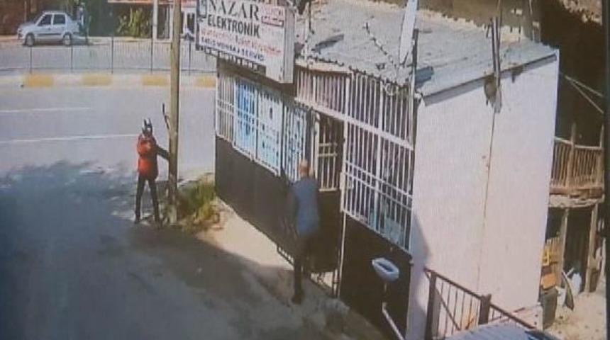 Silahlı Saldırı Kamerada