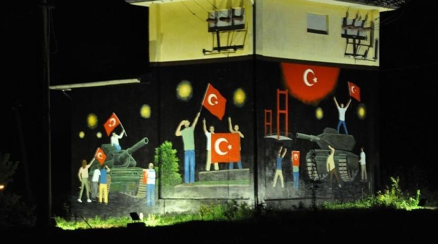 &ldquo;15 Temmuz&rdquo; Trafolara Resmediliyor