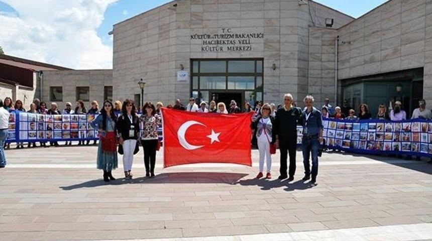 D&uuml;nya Dostluk, Barış Ve Sevgi Kuşağı, Hacıbektaş&rsquo;ta Sanatseverlerle Buluştu