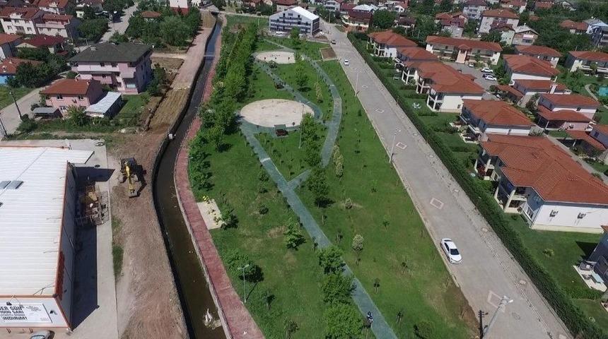 Kartepe&rsquo;de Kanal Park Projesi Hızla İlerliyor