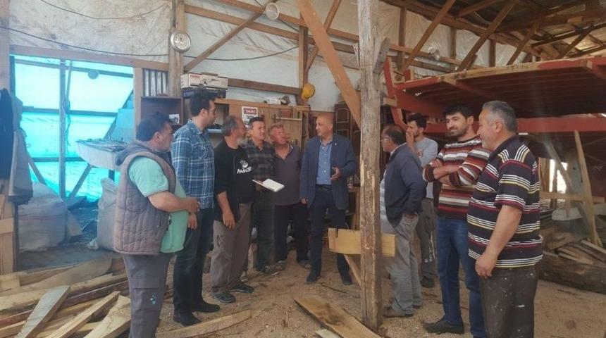 Tekkeönü Kooperatifi’ni Ziyaret Edip Sorunları Dinlediler