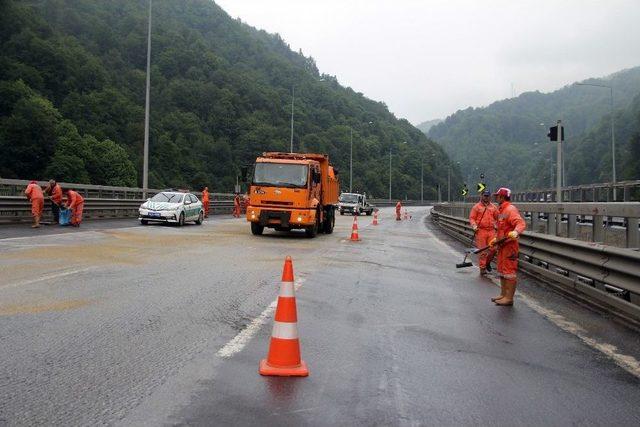 Bolu Dağı’nda Kaza: 3 Yaralı