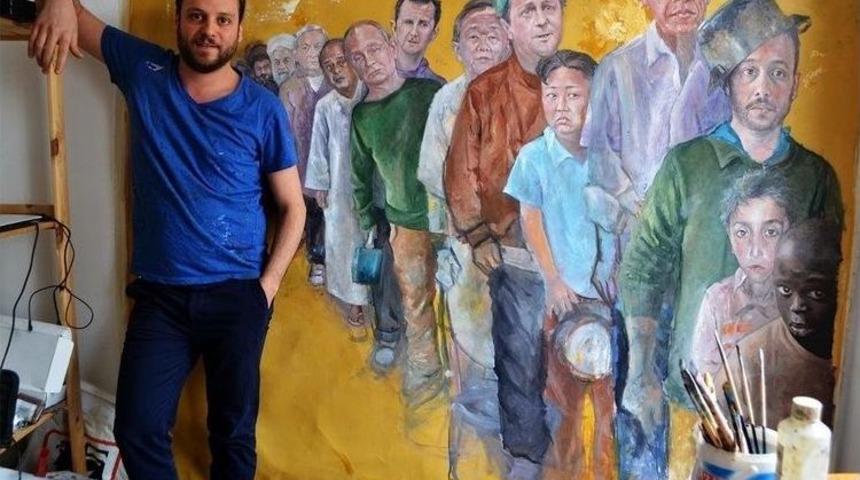 "liderler M&uuml;lteci Olsa" Sergisi Dubai&rsquo;de A&ccedil;ıldı