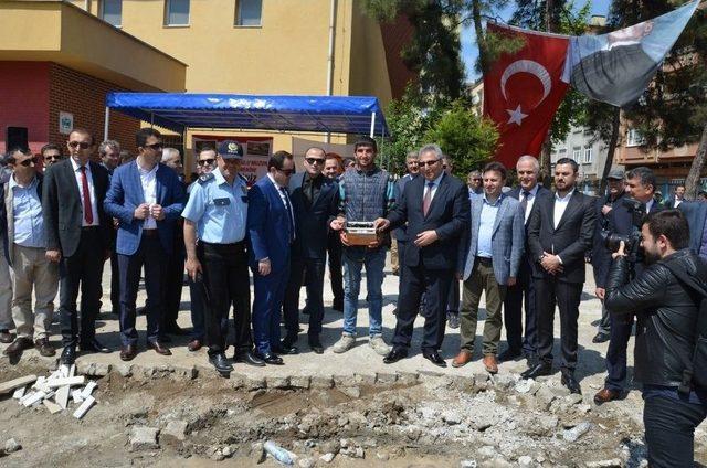 Fatsa Kızılay Anaokulunun Temeli Atıldı