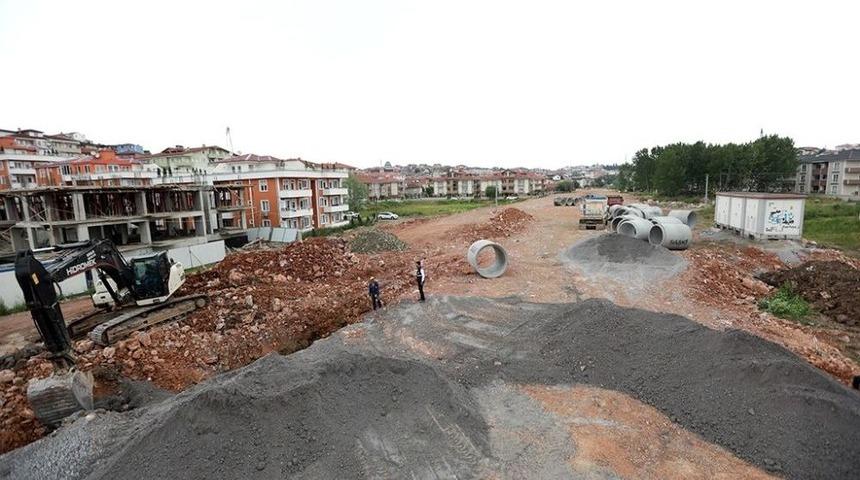 Yavuz Selim Caddesinde Altyapı &Ccedil;alışmaları S&uuml;r&uuml;yor