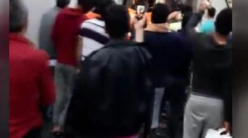 Rezidans Inşaatında &Ccedil;alışan Iş&ccedil;ilerin Kaldığı Konteynerde Yangın