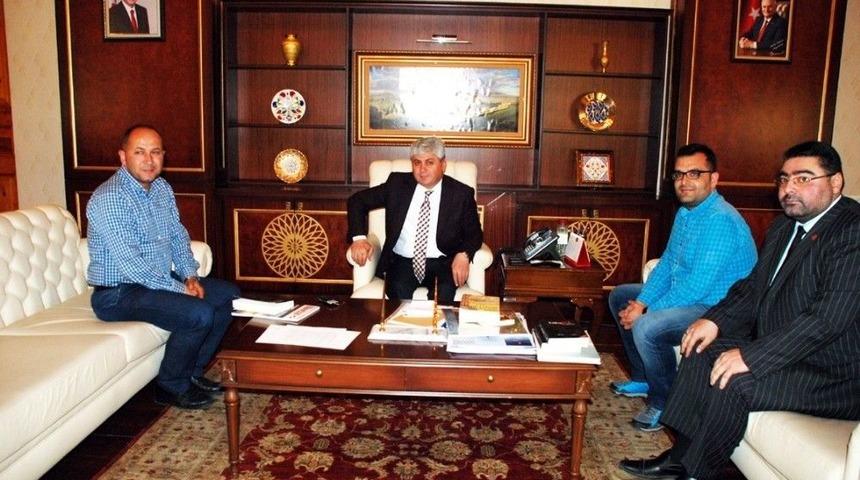 Thkd Başkanı Polatel Ve Kkdgc Başkanı Daşdelen&rsquo;den Vali Doğan&rsquo;a Ziyaret