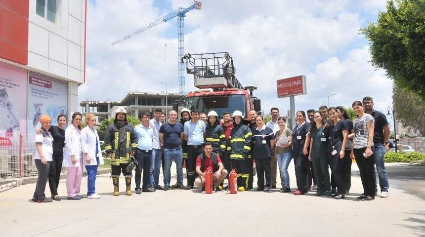 Hastanede Tatbikat Heyecanı