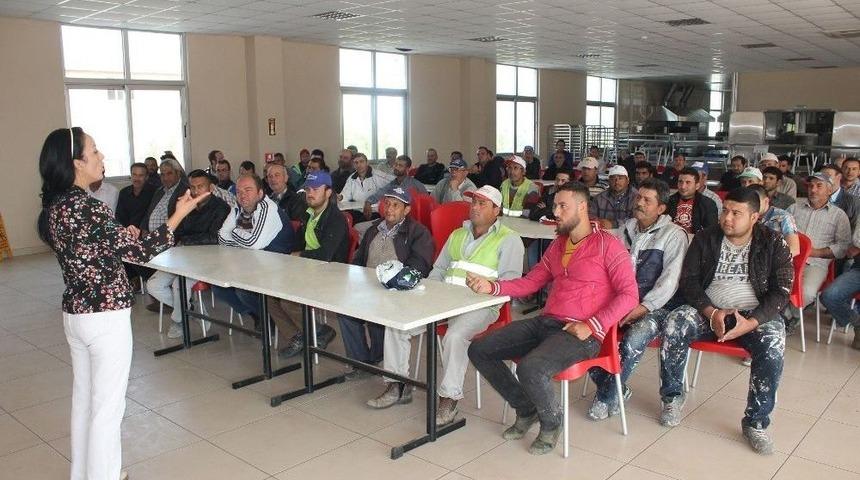 Belediye Personeline İş Sağlığı Eğitimi