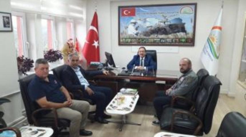 Başkan Yaman&rsquo;dan Ziyaretler