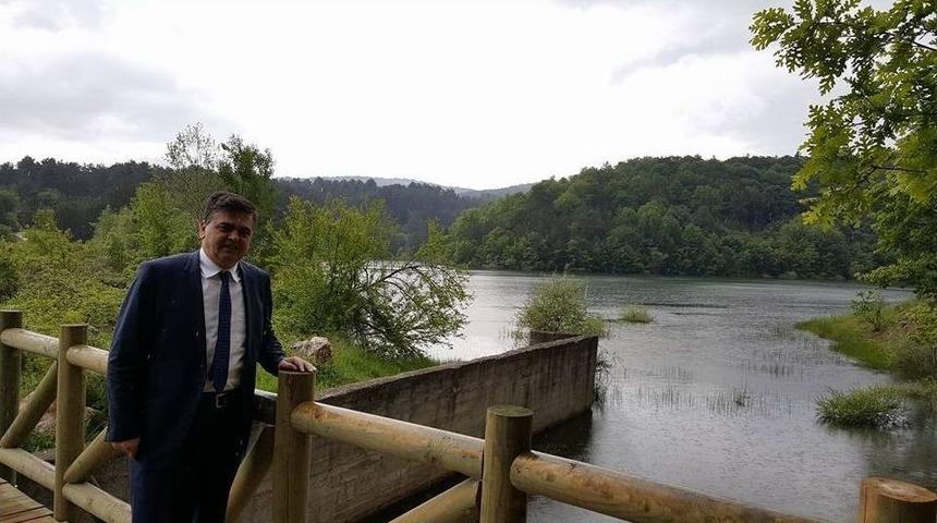 Başkan Yal&ccedil;ın K&uuml;&ccedil;&uuml;kelmalı Tabiat Parkı&rsquo;nda