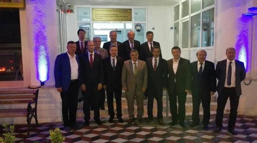 Bilecik Belediyeler Birliğine &Uuml;ye Belediye Başkanları Buluştu