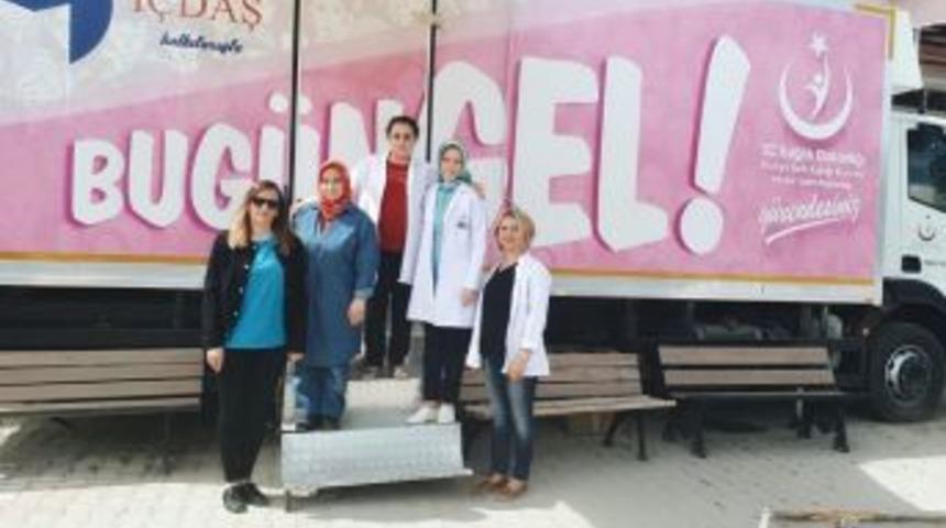 Biga&rsquo;da Kanser Taraması Yapıldı