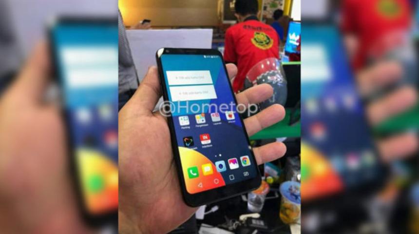 LG Q9 modeline ait bir fotoğraf basına sızdı 