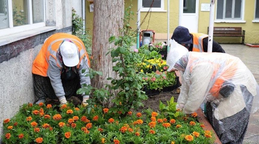 Boz&uuml;y&uuml;k&rsquo;te 26 Camiye 10 Bin &Ccedil;i&ccedil;ek