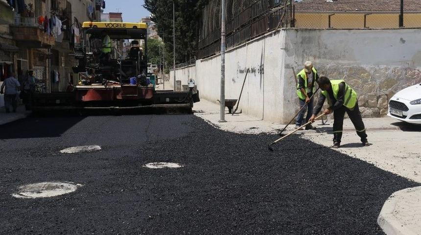 Akdeniz&rsquo;de Asfalt &Ccedil;alışmaları Aralıksız S&uuml;r&uuml;yor