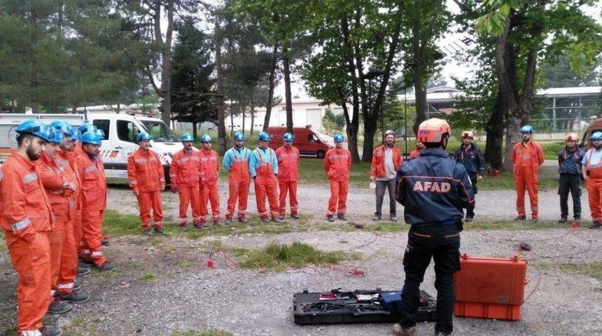 Afad&rsquo;tan, İgdas Arama Kurtarma Ekibine &lsquo;doğal Afetlerde Arama Kurtarma Eğitimi&rsquo;
