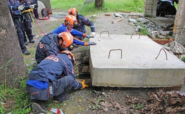 Afad Ekipleri İnsarag Kapsamında Eğitim Ve Tatbikatlara Devam Ediyor