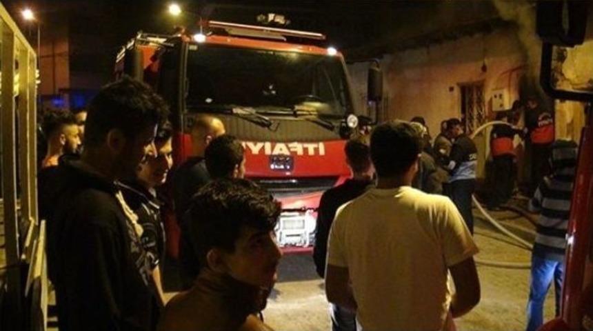 Sahur Vakti Ekmek Fırınında &Ccedil;ıkan Yangın Paniğe Neden Oldu