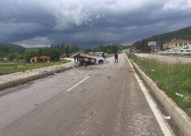 Tavşanlı’da Trafik Kazası: 1 Yaralı