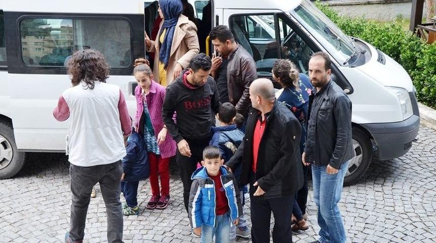 Milas&rsquo;ta 36 Sığınmacı Yakalandı