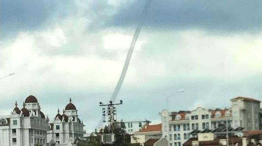 Manavgat Sahilinde Hortum