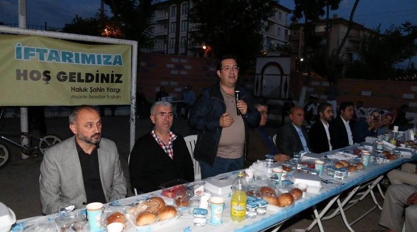 Aksaray&rsquo;da Mahalle İftarı