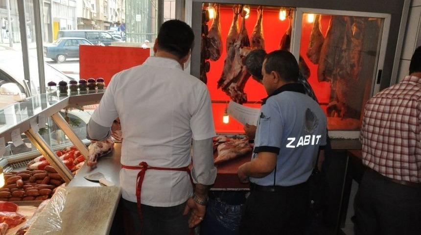 Nazilli&rsquo;de Zabıta Ve Sağlık Birimleri Kasapları Denetliyor