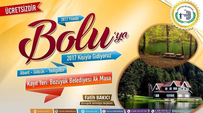 Boz&uuml;y&uuml;k Belediyesi Bolu Abant K&uuml;lt&uuml;r Turları İ&ccedil;in Başvurular Başladı