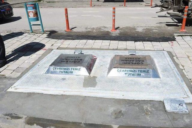 Kastamonu’da Çöp Konteynırları Yer Altına Alınıyor